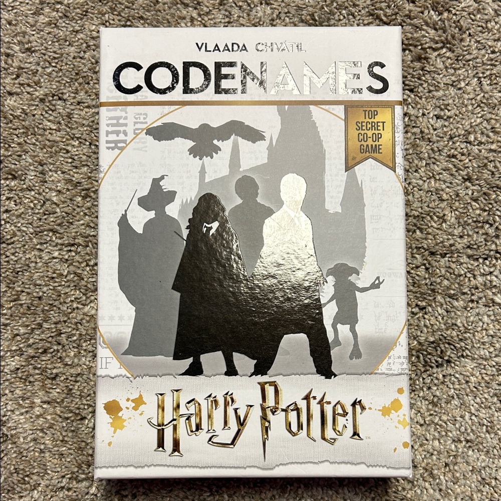Harry Potter CODENAMES Co-op Game - new in sealed packaging